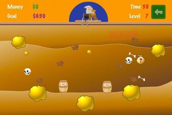 黄金矿工三人版：画面精美，多人协作，宝藏等你挖掘！