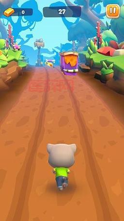 汤姆猫炫跑：下载量突破百万，不容错过的跑酷游戏！
