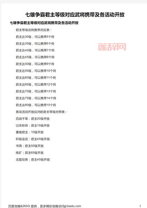 七雄争霸武将成长颜色哪个好？高手教你选择！