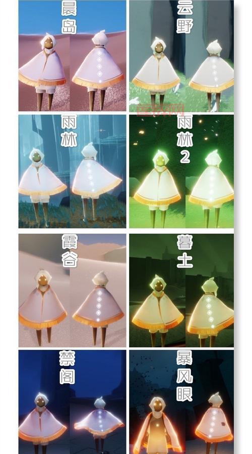 光遇白金斗篷先祖位置详解：禁阁双人门攻略