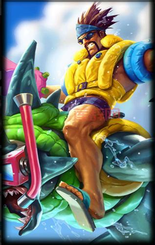 德莱文泳池派对皮肤特效视频，这也太好看了吧！