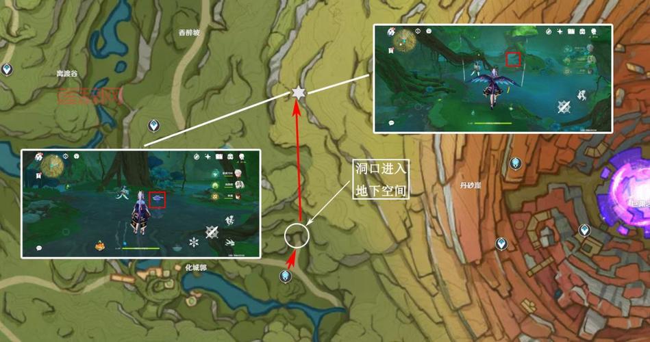 原神树王圣体菇位置一览：最佳采集路线与位置解析