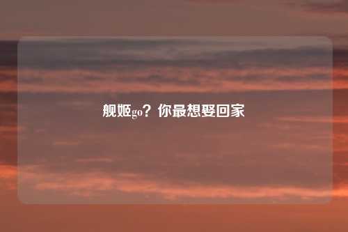 舰姬go？你最想娶回家